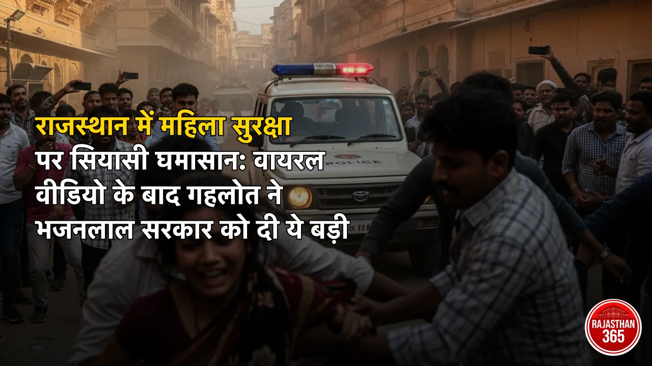 राजस्थान में महिला सुरक्षा पर सियासी घमासान: वायरल वीडियो के बाद गहलोत ने भजनलाल सरकार को दी ये बड़ी सलाह