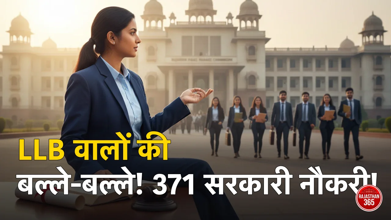 LLB डिग्री वालों के लिए RPSC APO भर्ती 2026: 371 पदों पर आवेदन जल्द