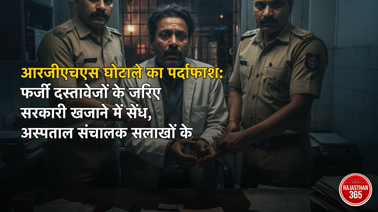 आरजीएचएस घोटाले का पर्दाफाश: फर्जी दस्तावेजों के जरिए सरकारी खजाने में सेंध, अस्पताल संचालक सलाखों के पीछे