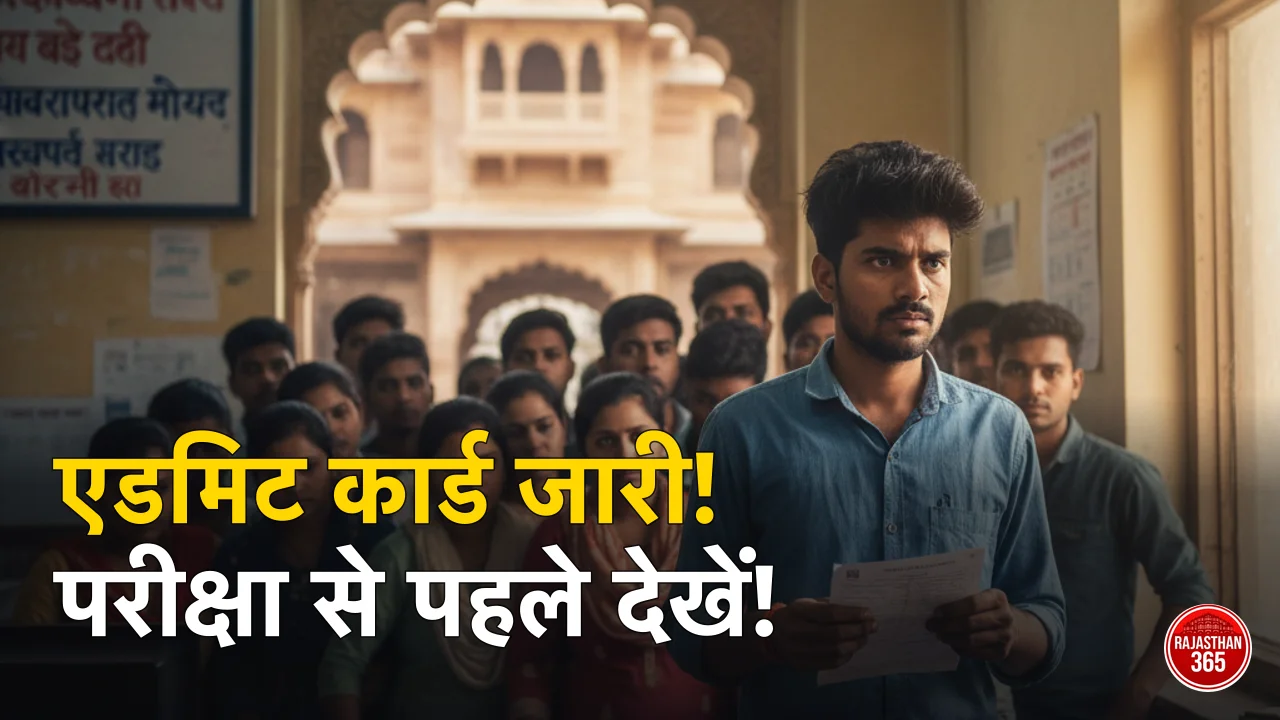 राजस्थान लैब असिस्टेंट एडमिट कार्ड 2026: परीक्षा के लिए प्रवेश पत्र डाउनलोड करने की पूरी प्रक्रिया और महत्वपूर्ण गाइडलाइंस