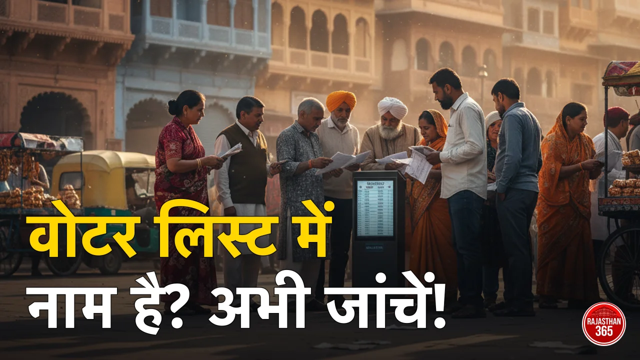राजस्थान में नई वोटर लिस्ट जारी: क्या आपका नाम शामिल है? चुनाव से पहले इन स्टेप्स से करें ऑनलाइन चेक