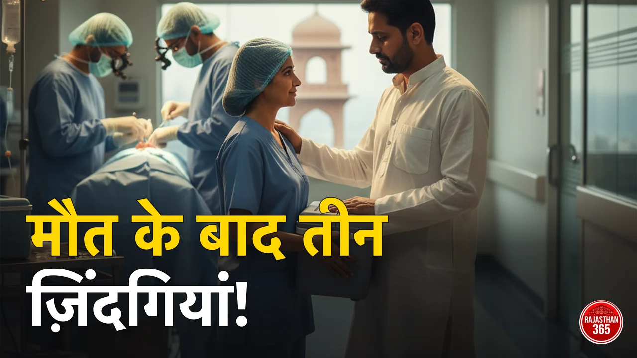 जालोर की बेटी मोवनदेवी का अंगदान: सड़क हादसे में मौत के बाद भी तीन परिवारों में लौटी खुशियां