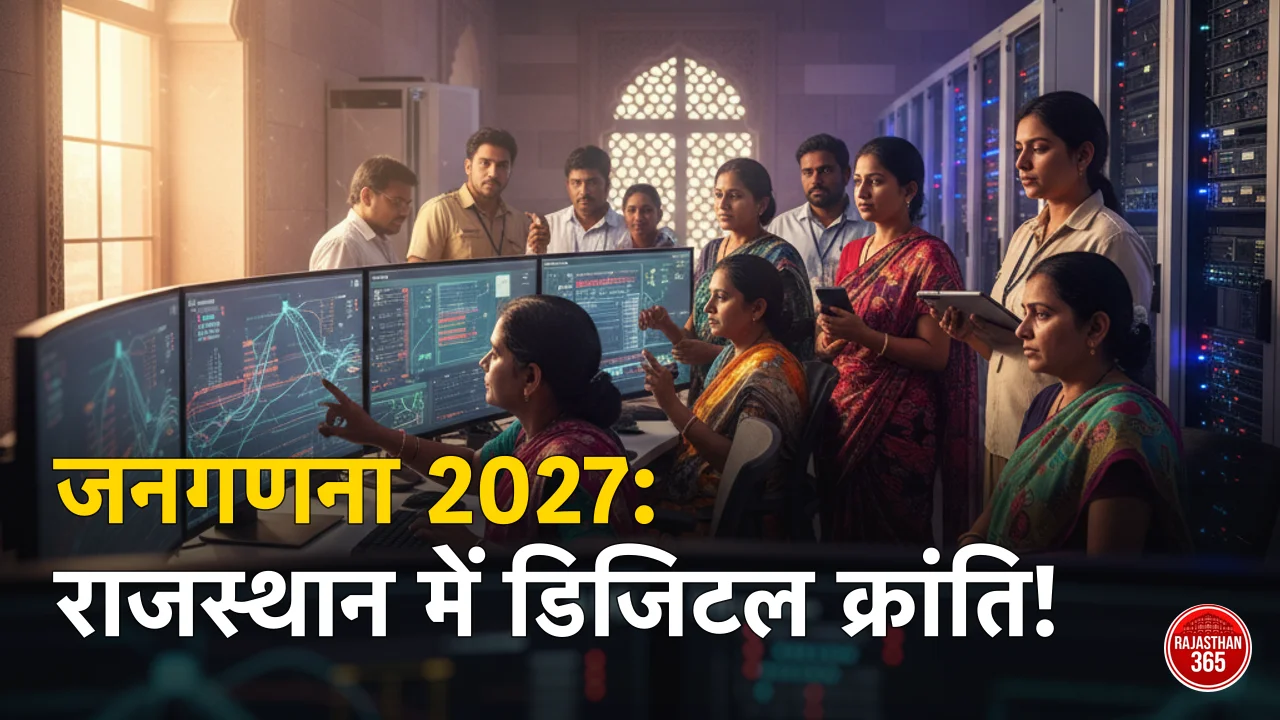 जनगणना-2027: राजस्थान में डिजिटल बदलाव की आहट, जयपुर-सीकर का दबदबा और प्रशासन का अहम अलर्ट