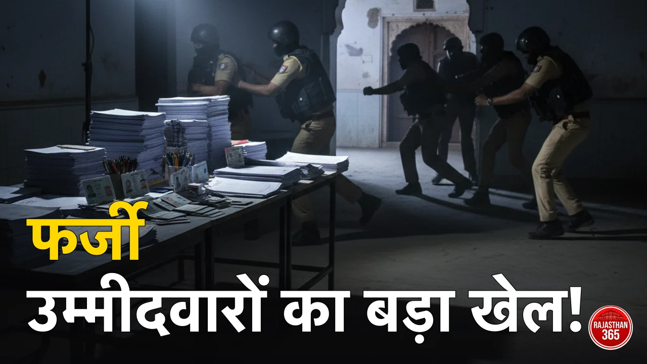 राजस्थान भर्ती परीक्षाओं में फर्जी उम्मीदवारों का जाल: एसओजी की बड़ी कार्रवाई से माफियाओं में हड़कंप