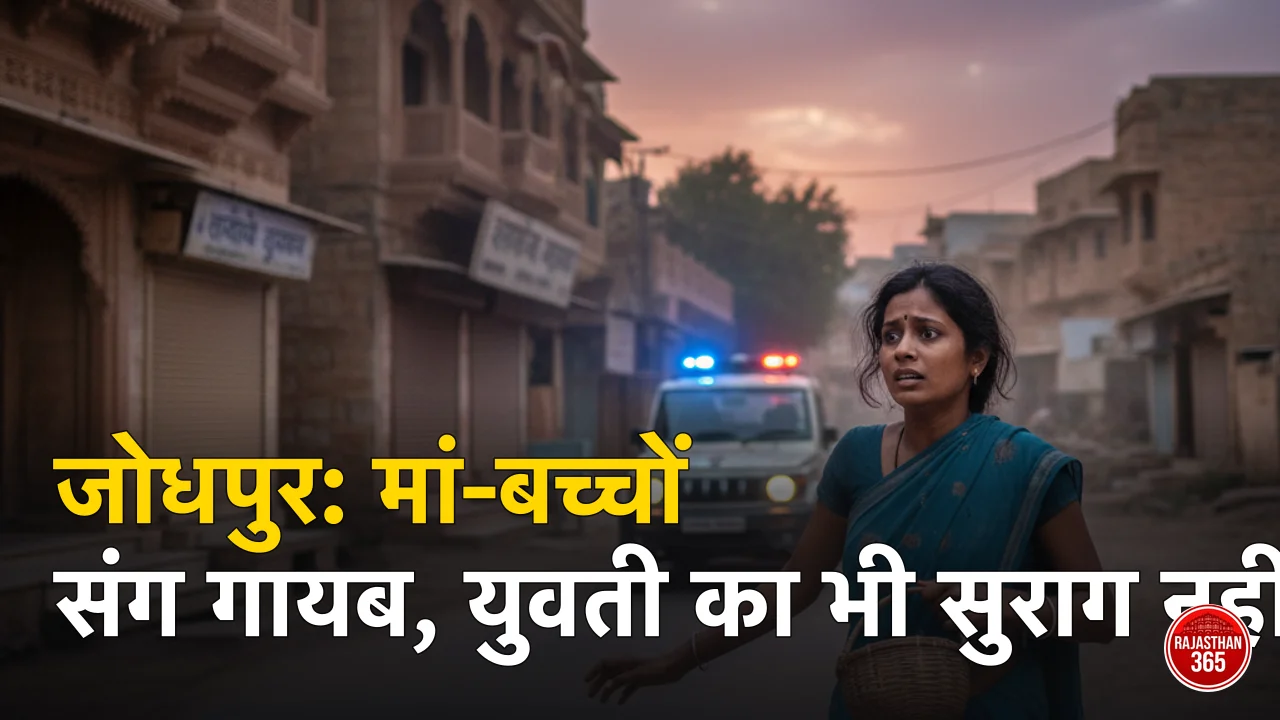 जोधपुर में महिलाओं के लापता होने से हड़कंप: मासूम बच्चों के साथ मां गायब, तो मेहंदी लगवाने निकली युवती का भी सुराग नहीं