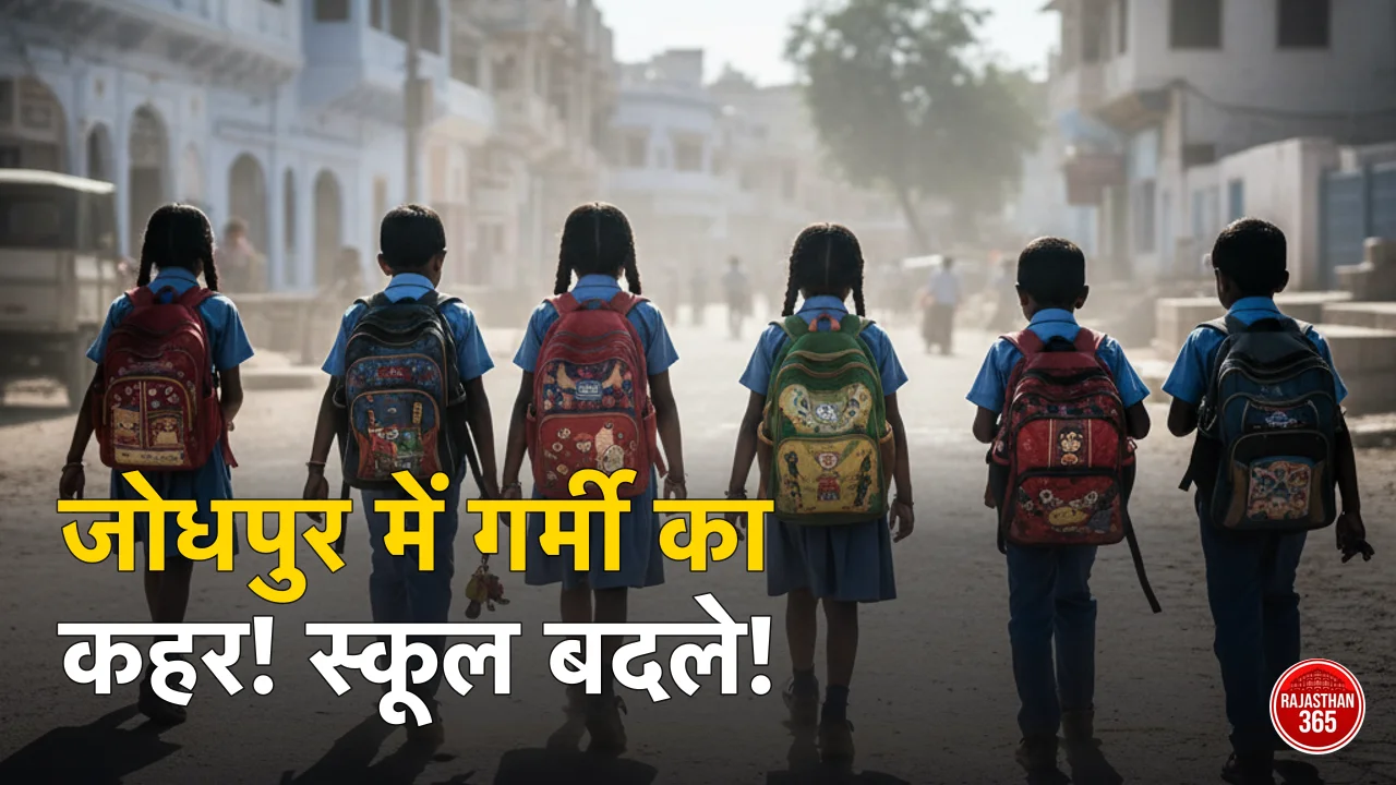 भीषण गर्मी का सितम: जोधपुर में स्कूलों के समय में बड़ा बदलाव, बच्चों के लिए जारी हुई नई गाइडलाइन
