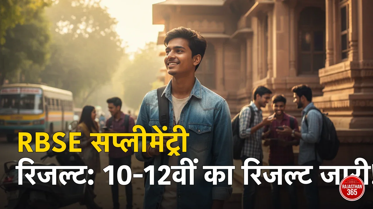 RBSE सप्लीमेंट्री रिजल्ट 2026 जारी: 10वीं-12वीं परिणाम rajresults.nic.in पर चेक करें