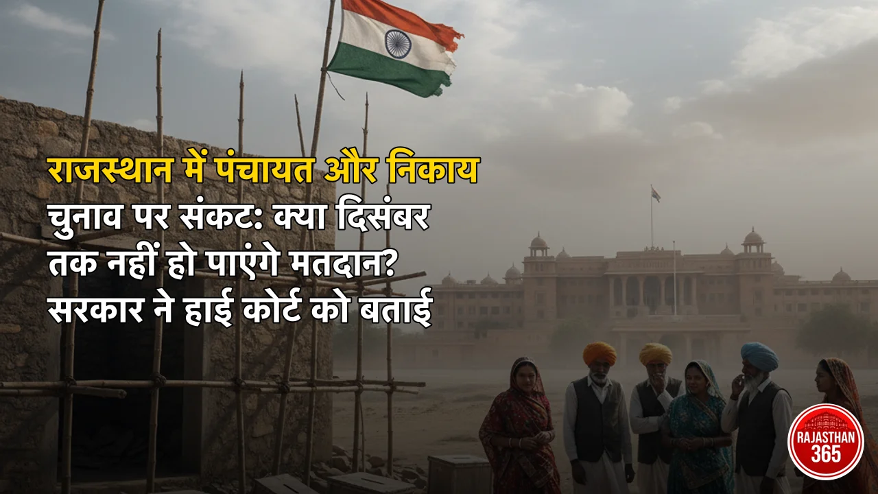 राजस्थान में पंचायत और निकाय चुनाव पर संकट: क्या दिसंबर तक नहीं हो पाएंगे मतदान? सरकार ने हाई कोर्ट को बताई बड़ी वजह
