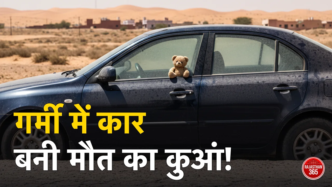 राजस्थान: कार बनी मासूम के लिए 'डेथ ट्रैप', भीषण गर्मी में दम घुटने से हुई दर्दनाक मौत