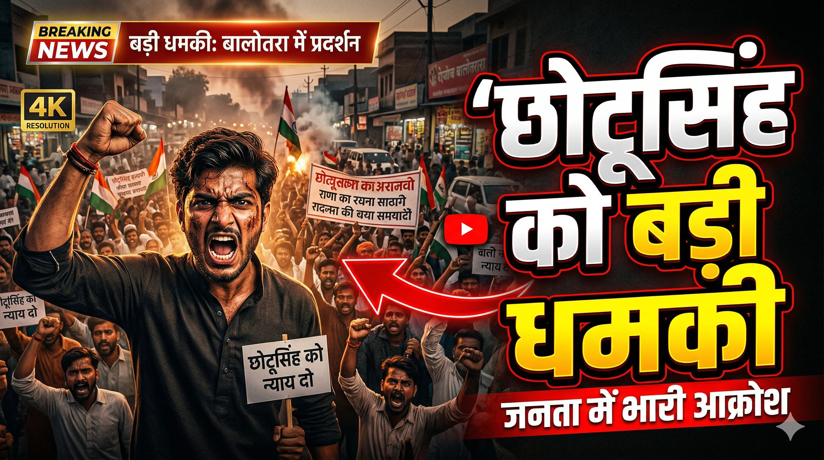 बालोतरा: भजन गायक छोटूसिंह रावणा को मिली धमकी से आक्रोश, सड़कों पर उतरे समर्थक; प्रशासन को दी चेतावनी