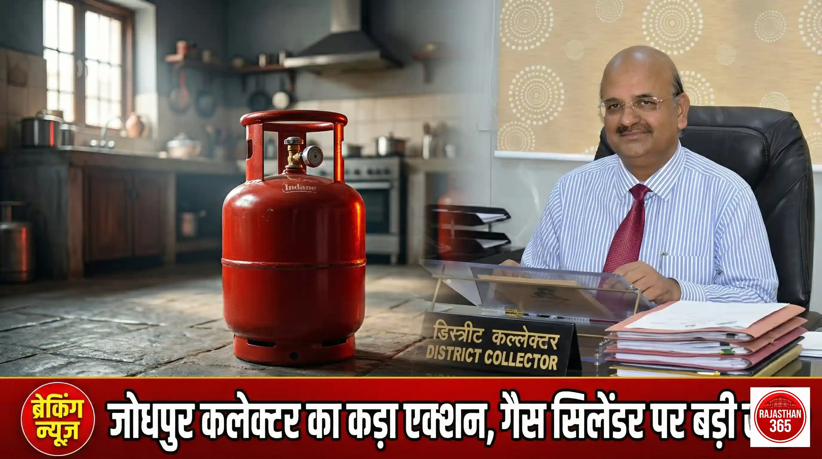 जोधपुर कलेक्टर की नई पारी: एलपीजी सप्लाई में सुधार और आमजन की सुविधा पर रहेगा विशेष जोर
