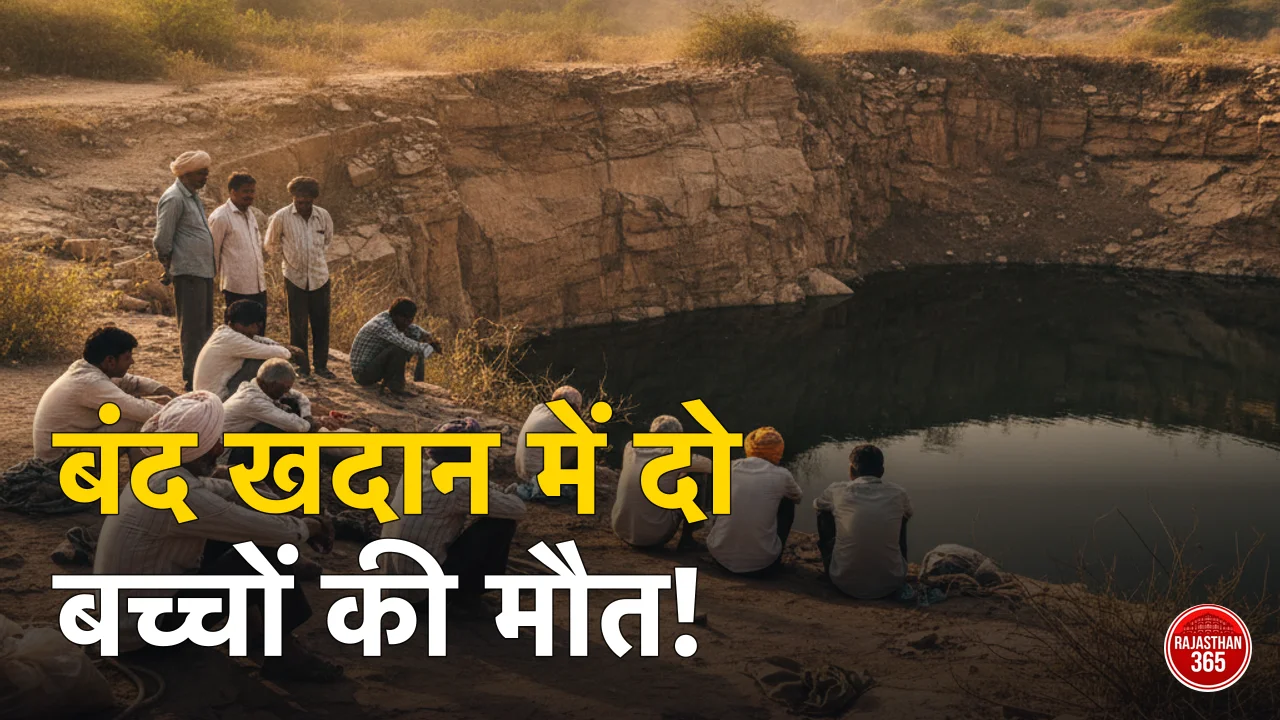 मकराना में बंद खान बनी मौत का सबब, डूबने से दो नाबालिगों की गई जान; सुरक्षा व्यवस्था पर उठे सवाल