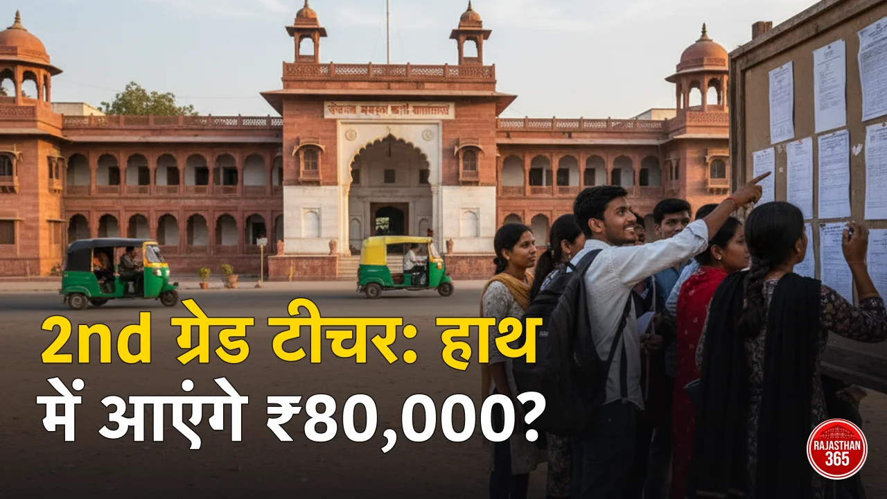 RPSC 2nd Grade Teacher Salary 2026: इन-हैंड वेतन, Pay Level L-11, प्रोबेशन सैलरी व जॉब प्रोफाइल (पूरी डिटेल)