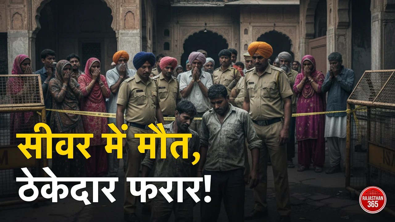 जयपुर सीवर हादसा: जानलेवा सफाई और सिस्टम की लापरवाही, दो मजदूरों की मौत से मचा कोहराम