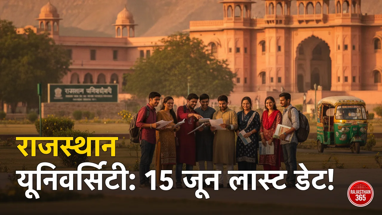 Rajasthan University (UNIRAJ) UG Admission 2026: BA, BSc, BCom की लास्ट डेट 15 जून — फॉर्म, कटऑफ व मेरिट