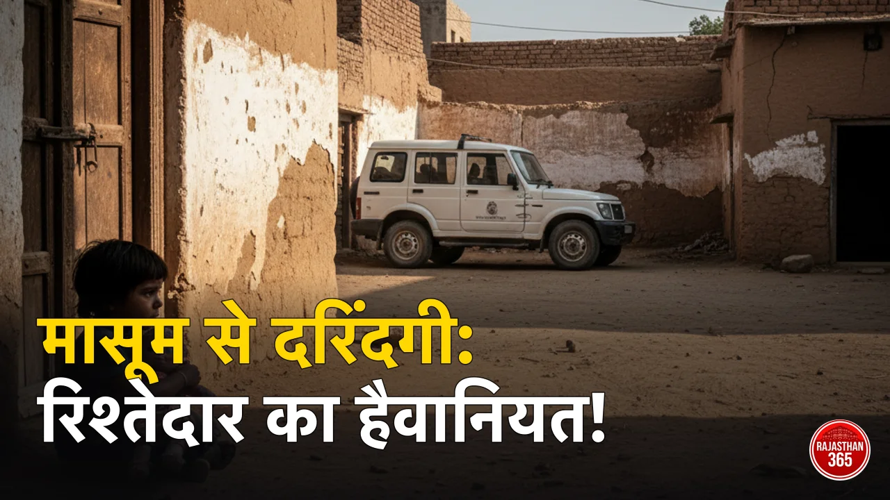 जोधपुर में 6 साल की मासूम से दरिंदगी: रिश्तेदार पर लगा रेप का आरोप, पुलिस जांच में जुटी
