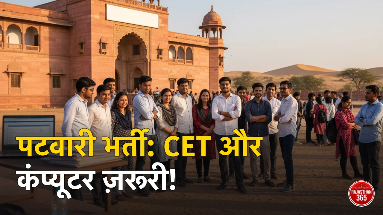 Rajasthan Patwari Eligibility 2026: पटवारी के लिए योग्यता, उम्र, ग्रेजुएशन व CET की पूरी जानकारी