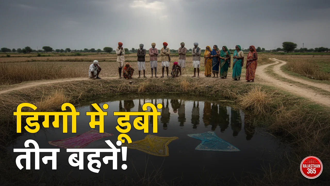 बीकानेर में दिल दहला देने वाला हादसा: खेत की डिग्गी में डूबने से तीन सगी बहनों की मौत, परिवार में मचा कोहराम