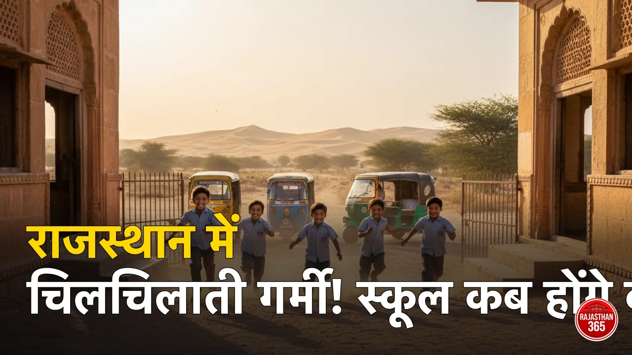 राजस्थान में स्कूलों की गर्मियों की छुट्टियों को लेकर बड़ी अपडेट: जानें कब से बंद होंगे स्कूल और क्या है सरकार की योजना?