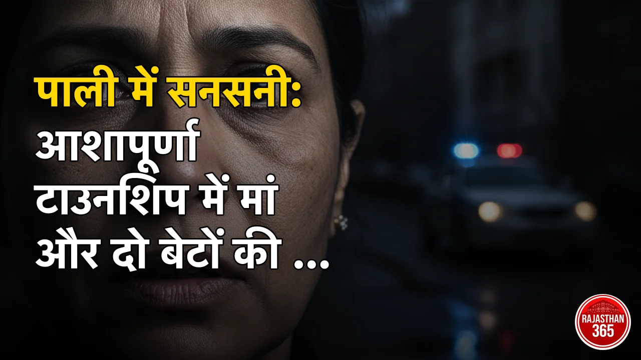 पाली में सनसनी: आशापूर्णा टाउनशिप में मां और दो बेटों की मौत से मचा हड़कंप, सुसाइड नोट ने खोले कई राज