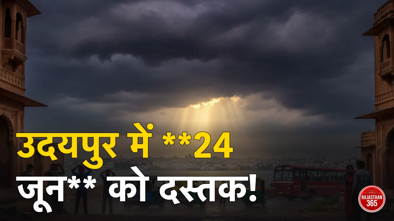 उदयपुर में मानसून कब आएगा 2026? IMD की संभावित तारीख व ताजा अपडेट