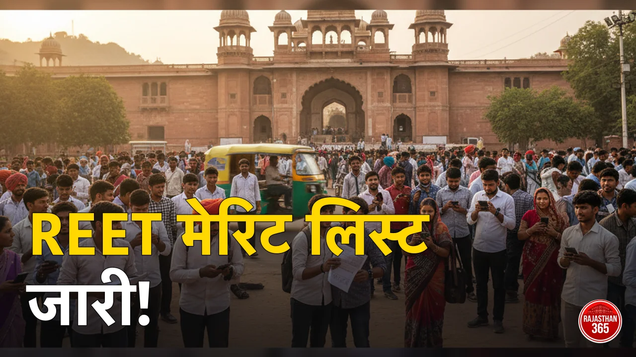 REET Mains Merit List 2026: ऐसे देखें, जॉइनिंग व जिला आवंटन प्रोसेस
