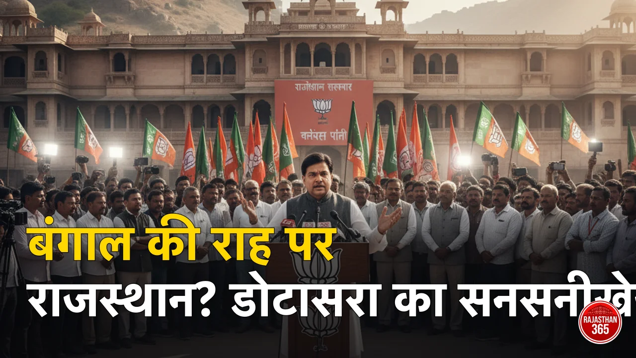राजस्थान की राजनीति में गर्माया पारा: डोटासरा बोले- बंगाल में लोकतंत्र को लूटा गया, राजस्थान में भी धांधली की साजिश