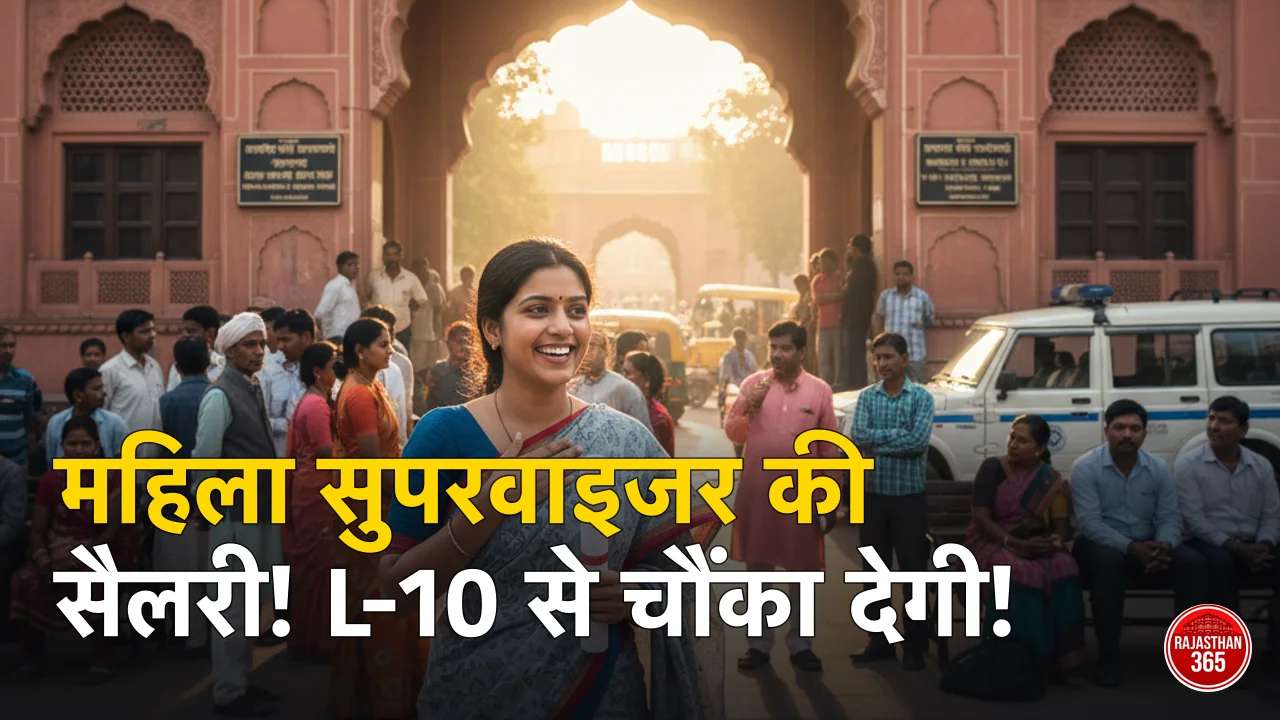 Rajasthan Mahila Supervisor Salary 2026: इन-हैंड सैलरी, Pay Level L-10, प्रोबेशन वेतन व जॉब प्रोफाइल (पूरी डिटेल)