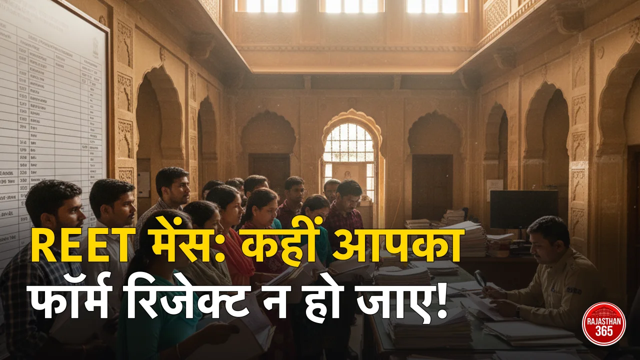 REET Mains डॉक्यूमेंट वेरिफिकेशन 2026: स्क्रूटनी फॉर्म, डेट और जरूरी दस्तावेज़