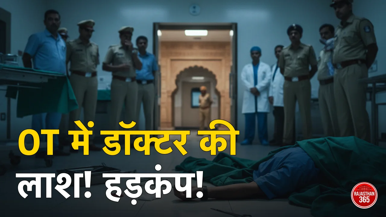 जयपुर के महात्मा गांधी अस्पताल में डॉक्टर की संदिग्ध मौत, ओटी के फर्श पर मिला शव; जांच में जुटी पुलिस