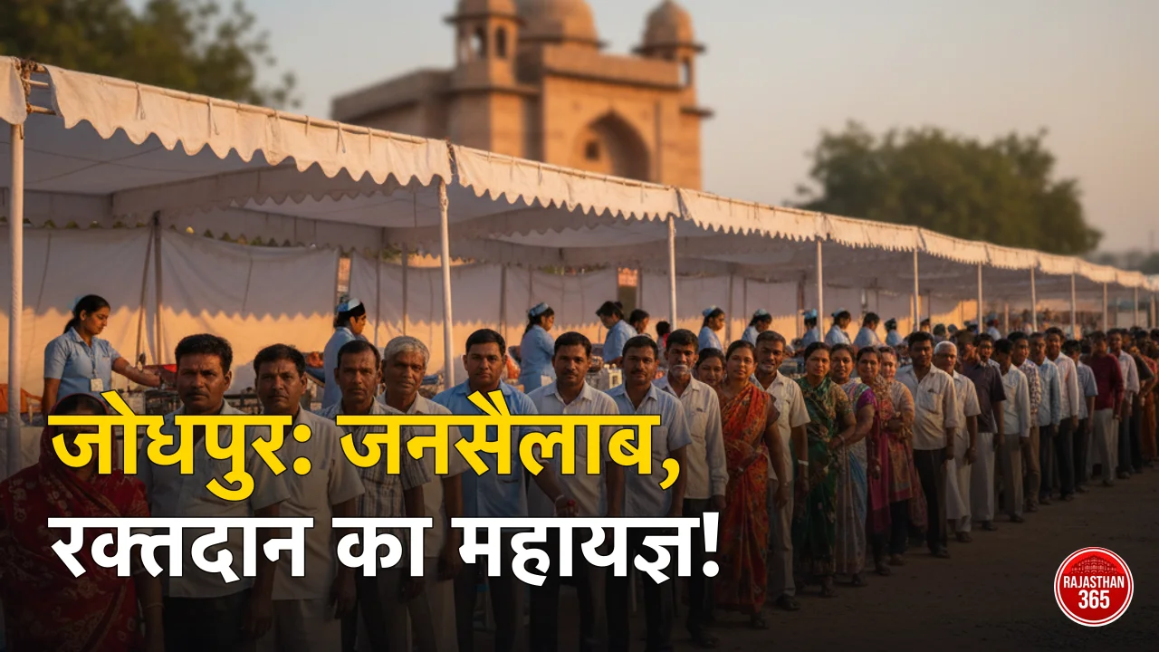 7 जून को जोधपुर में होगा विशाल रक्तदान शिविर: जालम सिंह महेचा की स्मृति में जुटेगा जनसैलाब
