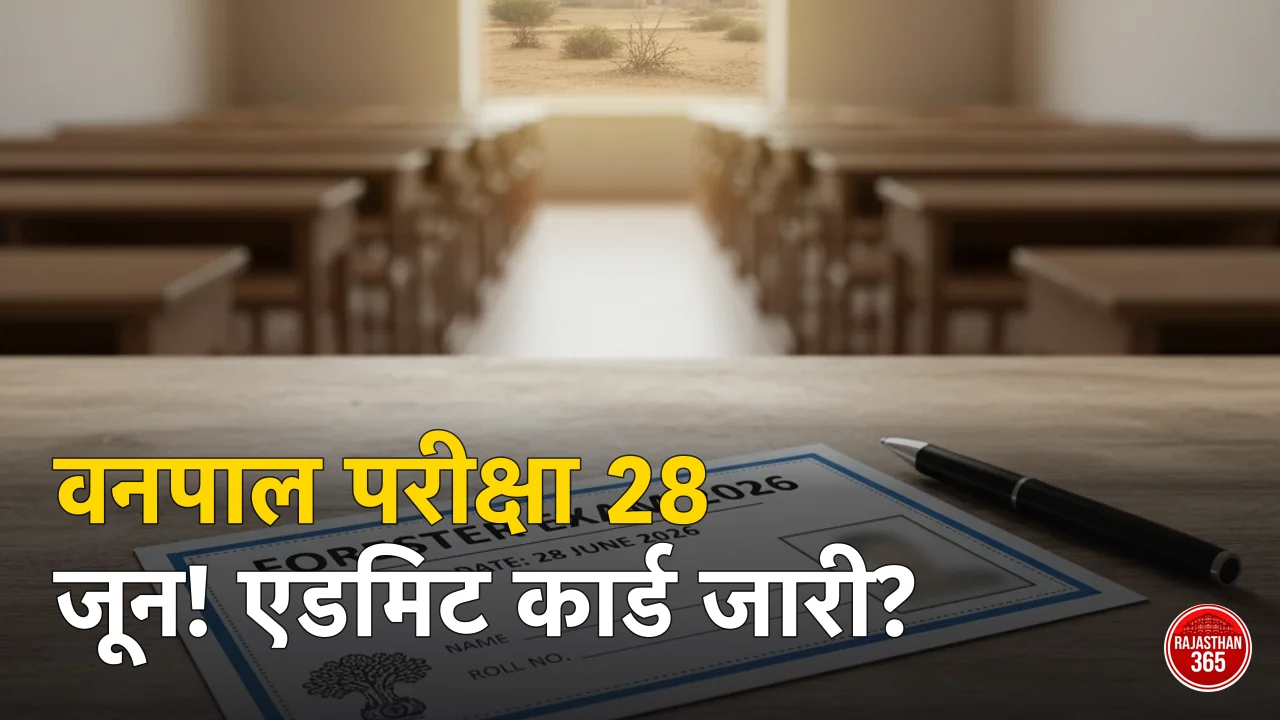RSSB फॉरेस्टर परीक्षा 2026 की तिथि जारी, वनपाल भर्ती का एडमिट कार्ड जल्द होगा उपलब्ध