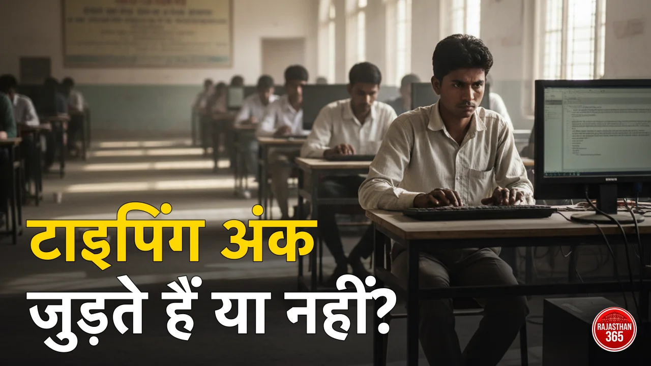 Rajasthan LDC Typing Test 2026: हिंदी-अंग्रेज़ी स्पीड, अंक व क्या मेरिट में जुड़ते हैं? पूरी जानकारी