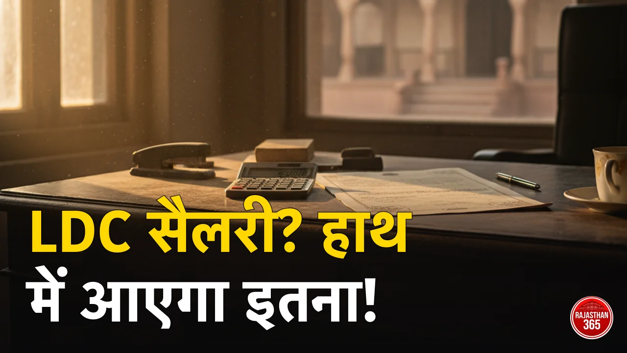 Rajasthan LDC Salary 2026: इन-हैंड सैलरी, Pay Level L-5, प्रोबेशन वेतन व जॉब प्रोफाइल (पूरी डिटेल)