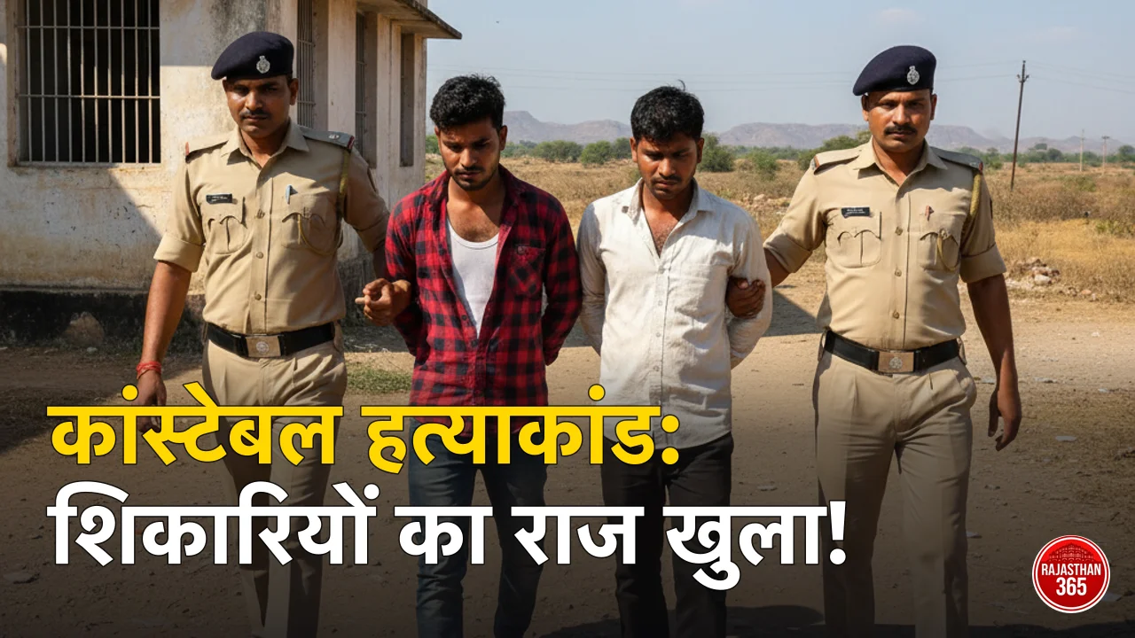 टोंक हत्याकांड का खुलासा: कांस्टेबल भागचंद सैनी की हत्या के पीछे थे शिकारी, पुलिस ने दबोचे आरोपी