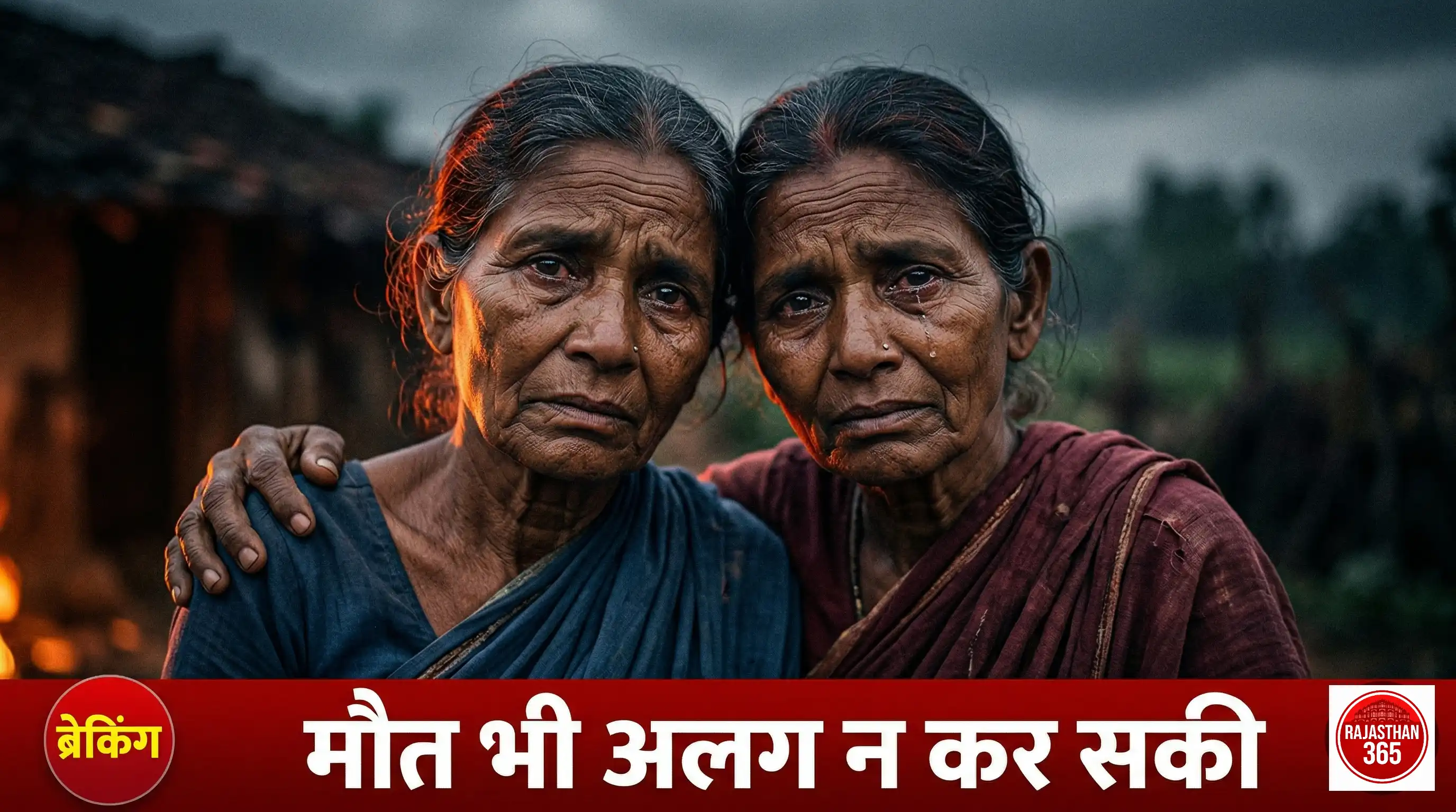 पाली में दोस्ती की अमर दास्तां: सहेली के निधन के महज 5 घंटे बाद दूसरी ने भी त्यागे प्राण, एक ही चिता पर हुई विदाई