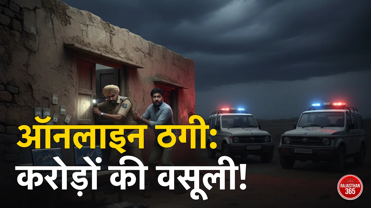 कोटा में साइबर ठगों का बड़ा गैंग गिरफ्तार: ऑनलाइन ट्रेडिंग और 'डिजिटल अरेस्ट' के नाम पर कर रहे थे करोड़ों की वसूली