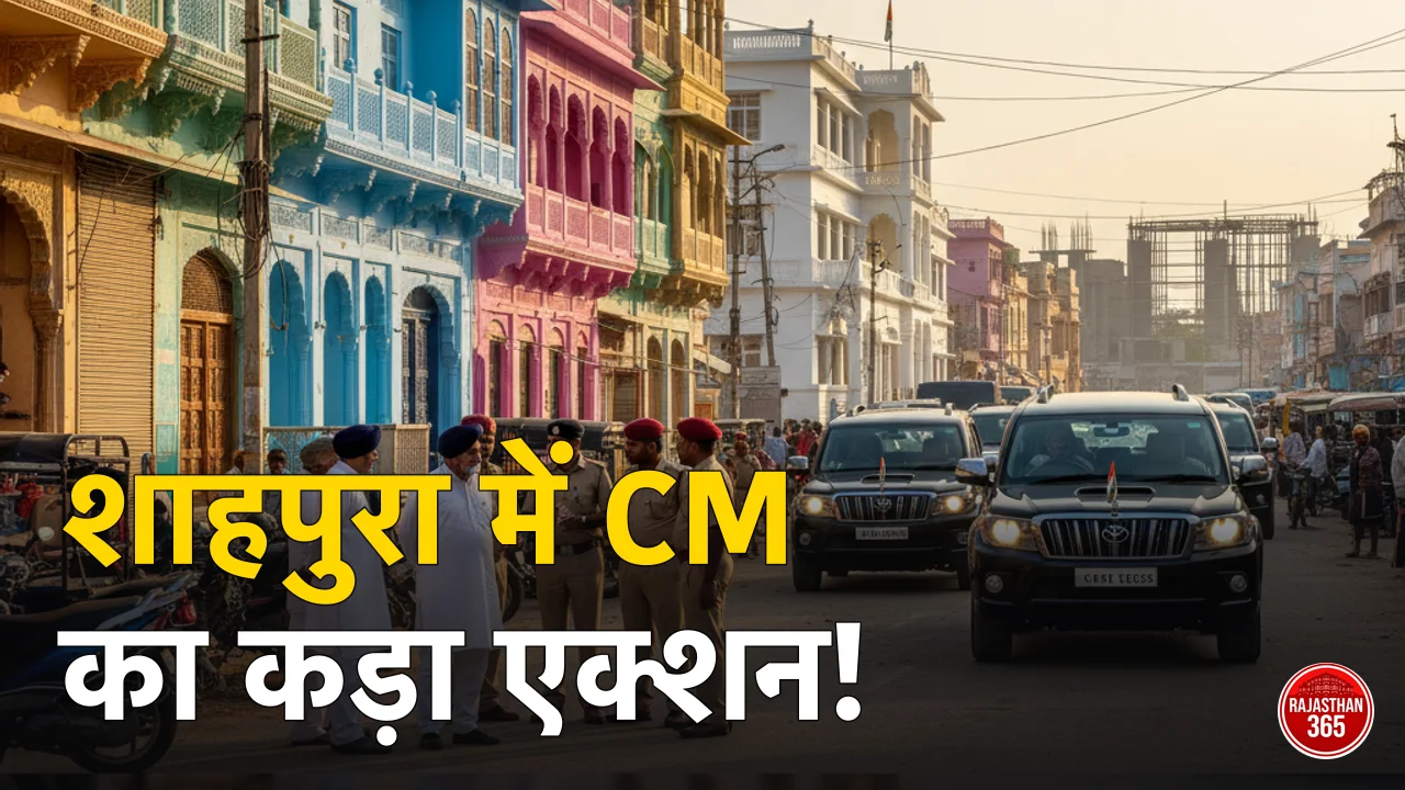शाहपुरा के दौरे पर मुख्यमंत्री भजनलाल शर्मा: प्रशासन अलर्ट मोड पर, विकास कार्यों की होगी समीक्षा