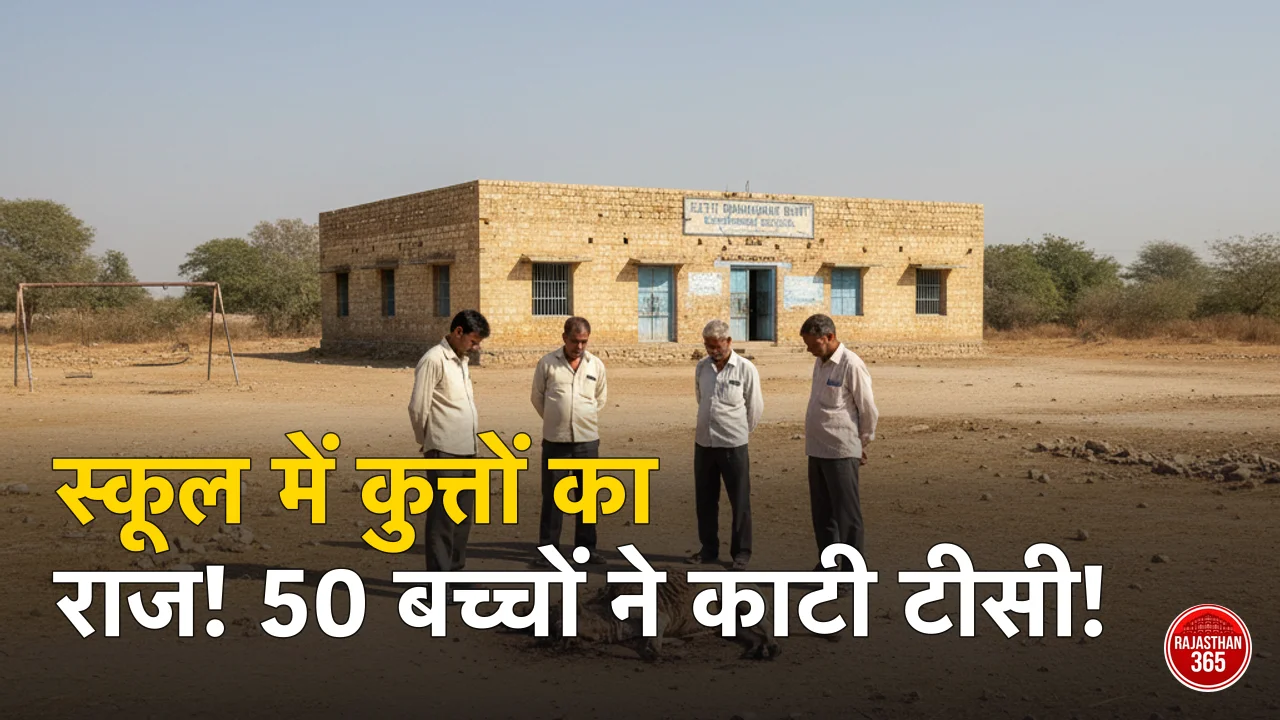 बदबू और कुत्तों का आतंक: सीकर के इस स्कूल से 50 बच्चों ने क्यों काटी टीसी?