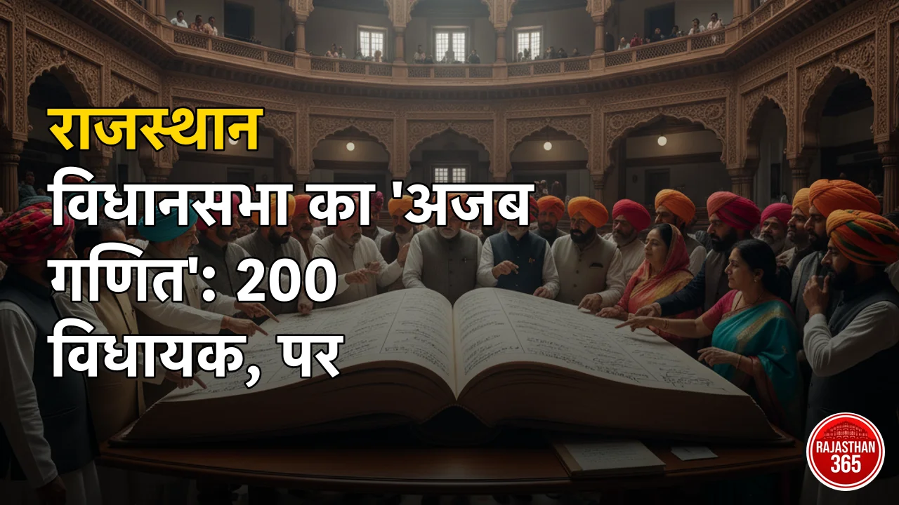 राजस्थान विधानसभा का 'अजब गणित': 200 विधायक, पर हाजिरी 208 की, आखिर सच क्या है?