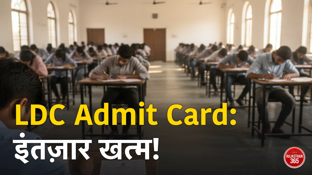 Rajasthan LDC Admit Card 2026: कब आएगा, SSO से डाउनलोड कैसे करें — पूरी प्रक्रिया (Advt 04/2026)