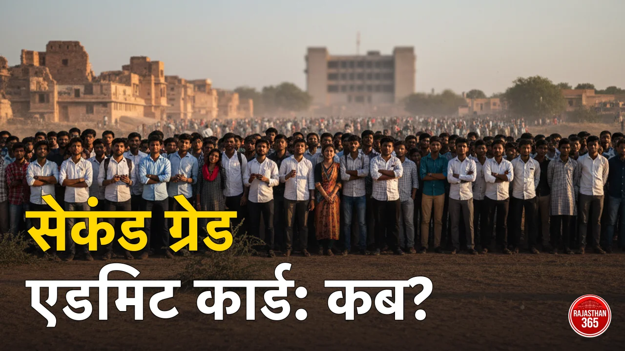 RPSC सेकंड ग्रेड एडमिट कार्ड 2026: कब आएगा, कैसे डाउनलोड करें